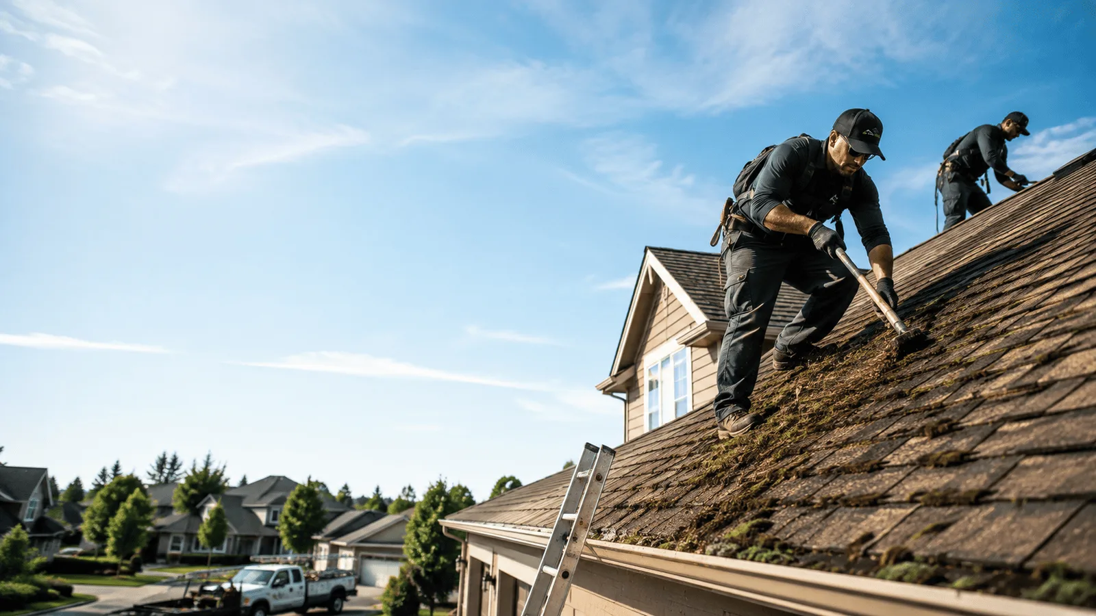 Roof Moss Removal in Royal Oak, MD near me